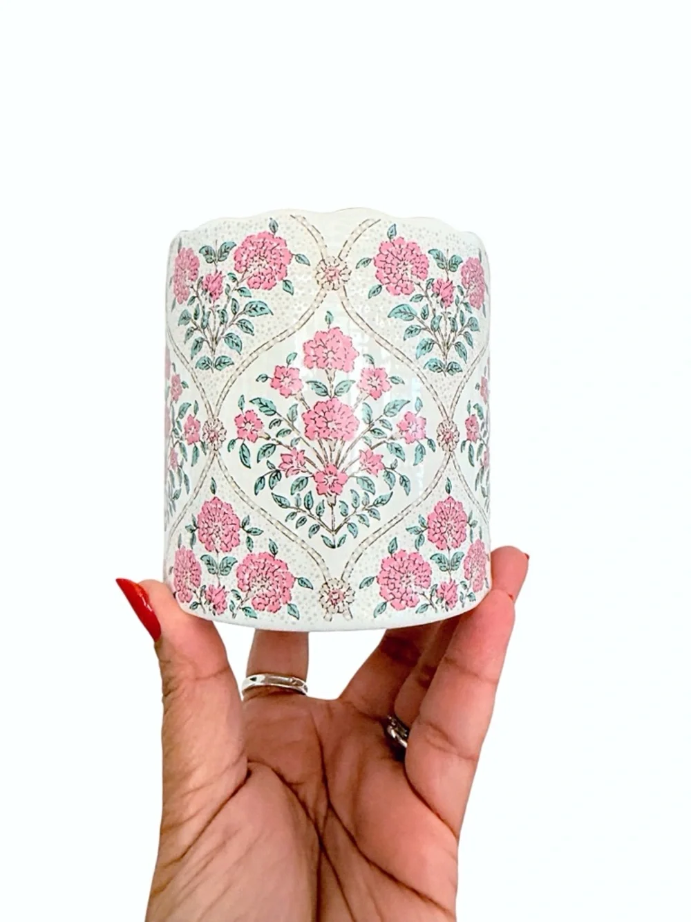 Delphine Bergamot Oakmoss Decorative Soy Blend Scented Candle